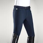 Equiline Men's Full Grip Breeches Walnut Navy image