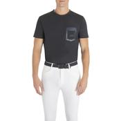 Equiline Men's Short Sleeved T-Shirt Calc Navy image