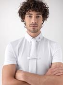 Equiline Men's Short Sleeved Competition Shirt Ethan White image