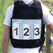 Equetech Eventing Competition Bib Numbers White