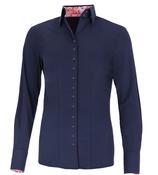 Fior Da Liso Nova Paisley Blouse Navy