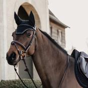 Kentucky Fly Veil Wellington Glitter Stone Black