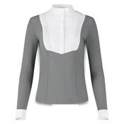 Kentucky Ladies Long Sleeved Show Shirt Heritage Air Grey image