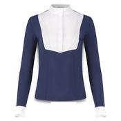 Kentucky Ladies Long Sleeved Show Shirt Heritage Air Navy image