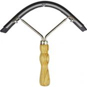 Hippotonic Deluxe Metal Sweat Scraper With Wooden Handle image
