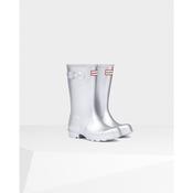 Hunter Original Kids Boot Metal Silver image