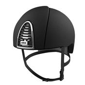 KEP Cromo 2.0 Jockey Textured Black Helmet Chrome Frame