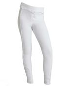 Kingsland Girl's Kamila E-Tec Full Grip Pull On Breech White image