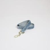 Kentucky Dog Lead Velvet Light Blue Size L 2m image