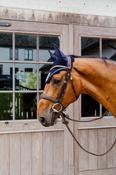 Kentucky Fly Veil Wellington 3d Logo Rope Navy Full