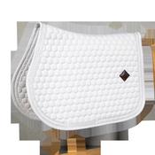 Kentucky Saddle Pad Glitter Jumping Band White