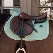 Kentucky Saddle Pad Velvet Jumping Mint image