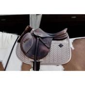 Kentucky Saddle Pad Skin Friendly Velvet Jumping Beige image