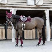 Kentucky Saddle Pad Velvet Jumping Bordeaux