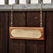 Kentucky Stable Name Plate Hanger