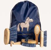 Kentucky Sammy Kids Brush Bag Set Navy