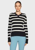Samshield Ladies Pullover Lisa Twisted Navy White image