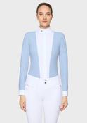 Samshield Ladies Long Sleeved Competition Shirt Lucia Sport Cashmere Blue image