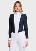 Samshield Ladies Long Sleeved Competition Shirt Lucia Sport Navy image