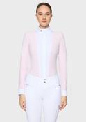 Samshield Ladies Long Sleeved Competition Shirt Lucia Sport Cosmic Pink image