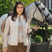 HV Polo Ladies Tech Body Warmer Maxine Cream image