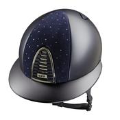 KEP Cromo 2.0 Polo Peak Matt Blue Helmet Drop Blue Frontal Insert Blue Chinstrap