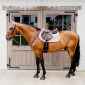 Kentucky Saddle Pad Onion Quilt 3D Logo Old Rose