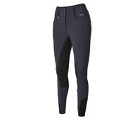 Pikeur Ladies Candela Grip Softshell Breeches Dark Shadow Black Grip image