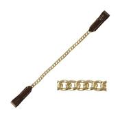 Privilege Equitation Chetak Snake Chain Browband Brown/Gold