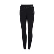 Samshield Ladies Full Seat Fleece Lined Riding Tights Alpha Black image