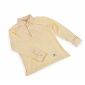 Shires Aubrion Children's Long Sleeved Tie Shirt Yellow image