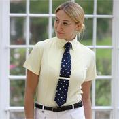 Shires Short Sleeve Tie Shirt Ladies