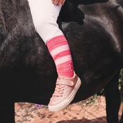 Kentucky Kids Socks Stripes Set Of 2 Pink/Light Rose image