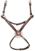 Privilege Equitation Flags &amp; Cups Grackle Noseband Wellington Brown