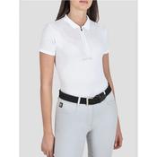 Equiline Ladies Seamless Polo Shirt Corinac White image
