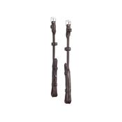 Equiline Set Of 2 Rounded Cheekpieces Brown - CP0002 image