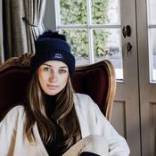 Kentucky Beanie Pompom Navy