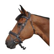 Privilege Equitation Flags &amp; Cup Comfort Combine Flash Bridle Havana