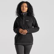 Craghoppers Ladies Miska VI Insulating Overhead Half Zip Fleece-BLACK