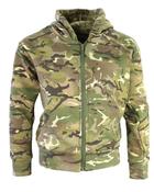 Kombat Kids Camo Hoodie – DPM, BTP &amp; BTP Black | Fleece Lined, Full Zip