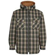 Fort 125 Penarth Hoodie | Fleece Lined Check Workwear | Borderland Muff