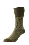 HJ Hall HJ972 Jacquard Wool Softop® Socks | Non-Elastic Men’s