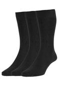 HJ Hall Cotton Rich 3 Pair Pack | Executive Plain Knit HJ7116/3