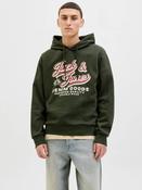Jack &amp; Jones JJELOGO Sweat Hoodie Ireland – Organic Cotton Men's Hoodie