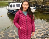 Lighthouse Laurel Women’s Padded Coat | Warm Mid-Length