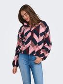ONLY Women's Dallas High Neck Fleece Zip Sweatshirt Fig