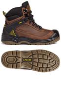Apache Ranger Safety Boot | Waterproof Brown S3 Work Boot Ireland