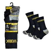 Stormridge Mens 3 Pack (SK630) Work Socks UK 7-11 | Borderland Muff image