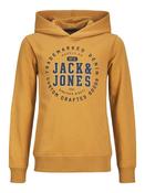 Jack &amp; Jones JJSTAMP Kids Hoody -HARVEST GOLD image