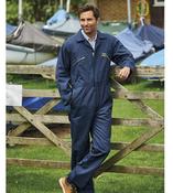 Champion Boilersuit Coverall – Navy Workwear with Zip Pockets &amp; Knee Pad Pouches
